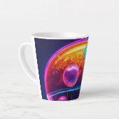 Serene Jellyfish Tranquillité Mug (Angle gauche)