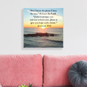 SERENE JEREMIAH 29:11 SUNRISE CANVAS AFDRUK (Insitu (Woonkamer))