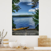 Serene Kayak op Newfound Lake Poster (Keuken)