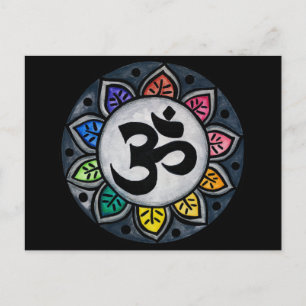 Serene kleur briefkaart