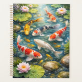 Serene Koi Fish Pond Planner (Voorkant)