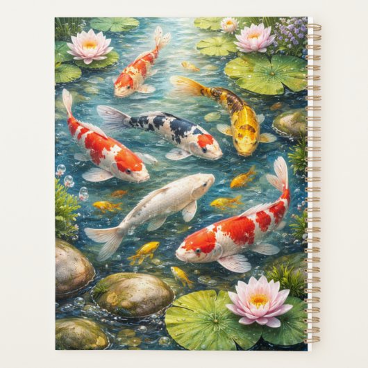 Serene Koi Fish Pond Planner  (Dos)