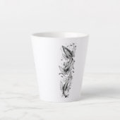 Serene Koi Pond Petite Mug Latte - 12 oz (Devant)