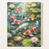 Serene Koi Visvijver Planner (Achterkant)
