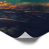 Serene Lake Reflections Poster (Hoek)