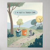 Serene Landscape with Humorous Twist Poster (Voorkant)