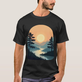 Serene Landschap T-shirt