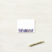 Serene Lavender Library Watercolor Notes (Op bureau)