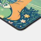 Serene Mat du bureau de méditation | Anime Girl Me (Coin)