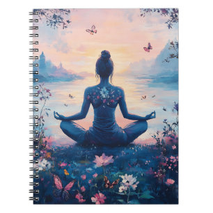 Serene meditatie bij zonsopgang (2) notitieboek