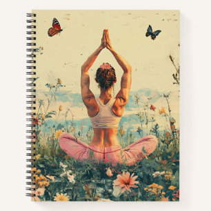 Serene meditatie bij zonsopgang (3) notitieboek