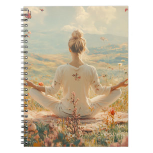 Serene meditatie bij zonsopgang (5) notitieboek