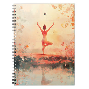 Serene meditatie bij zonsopgang (7) notitieboek