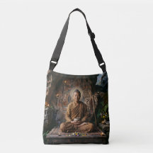 Serene Mediterende Wijze Kunst Tas