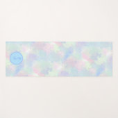 Serene Mint Bliss Yogamat (Voorkant (horizontaal))