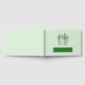 Serene Mint Watercolor Pine Trees (Complet)