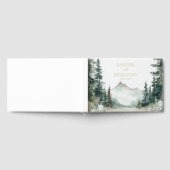 Serene Mountain Wedding Gastenboek (Volledig)