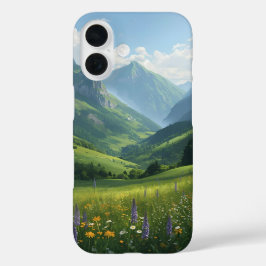 Serene Natuur Art Hoesje – pittoresk landschap