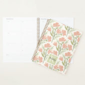 Serene Neutral Florals Monogramme (Devant avec enveloppe)