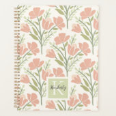 Serene Neutral Florals Monogramme (Devant)