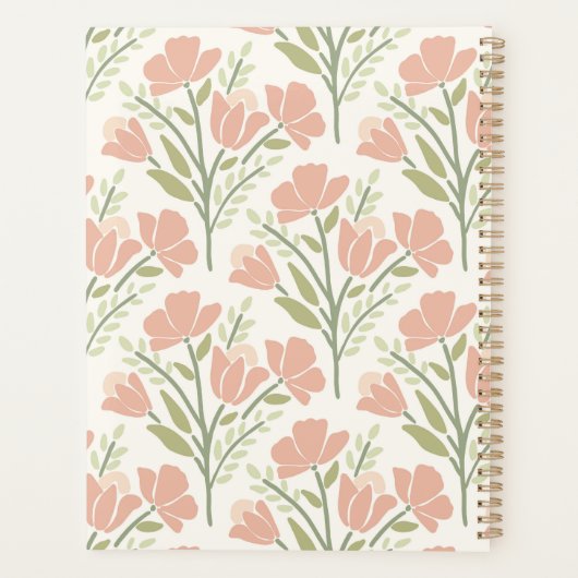 Serene Neutral Florals Monogramme (Dos)