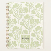 Serene Neutral Florals Monogramme (Devant)