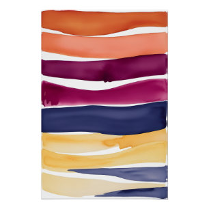 Serene Ocean Symphony: Abstract geïnspireerd door  Perfect Poster