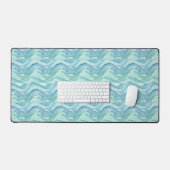 Serene Ocean Watercolor (Clavier et souris)