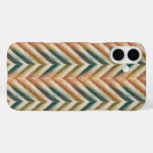 Serene Pastel Chevron Flow Case-Mate iPhone Case (Achterkant (horizontaal))