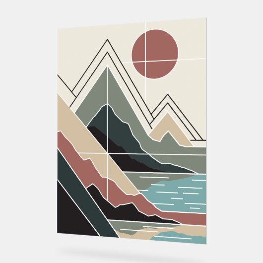 Serene Peaks (Angle)