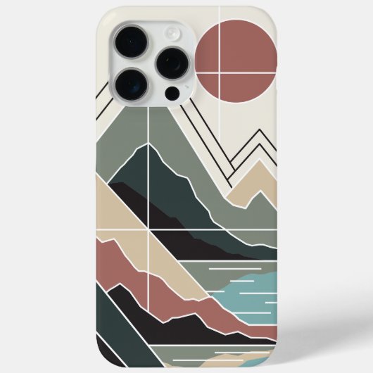 Serene Peaks Case-Mate iPhone Case (Achterkant)