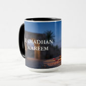 Serene Ramadan Twilight - Lantern & Dates Mug (Devant gauche)