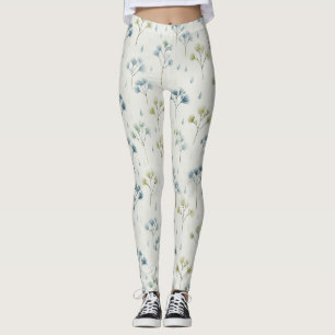 Serene Regentuin Bloemmotief (9) Leggings