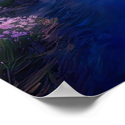 Serene River's levendige Serenade Poster (Hoek)