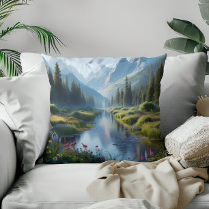 Serene Riviervallei Kussen