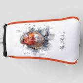 Serene Robin, op maat Golfheadcover (Voorkant)