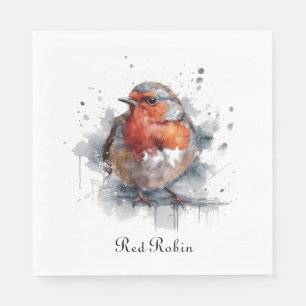Serene Robin, op maat Servet