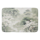 Serene rust Japans thema Badmat (Voorkant)
