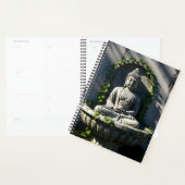 Serene rustige Boeddhafontein Planner (Display)