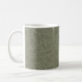 Serene Sage Green | Deep Forest Calm Tone-on-Tone Koffiemok (Links)