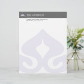 Serene Salon Letterhead Briefhoofd (Staand voorkant)