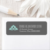Serene Salon Return Address Labels (Insitu)
