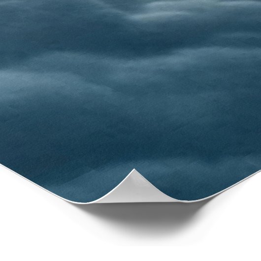 Serene scène van mededogen met Jezus en paard Poster (Hoek)