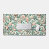 Serene Seashore Fils : Pastel Ocean Whispers (Clavier et souris)