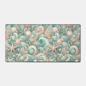 Serene Seashore Fils : Pastel Ocean Whispers (Recto)