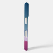 Serene sereniteit: een minimalistisch berglandscha Case-Mate iPhone case (Achterkant / Rechts)