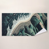 Serene Shores (Serviette de bain)