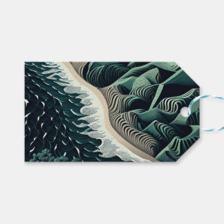 Serene Shores Cadeaulabel