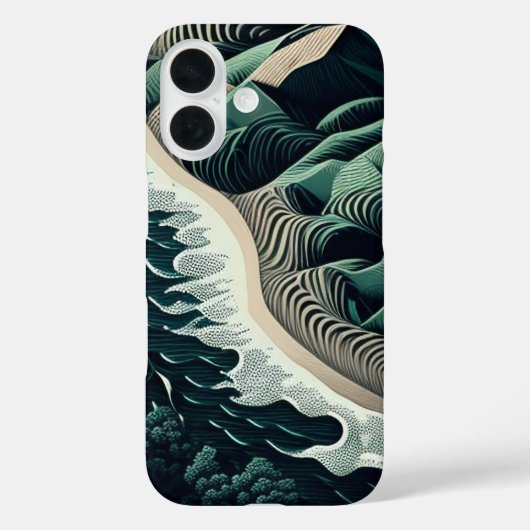 Serene Shores Case-Mate iPhone Case (Achterkant)