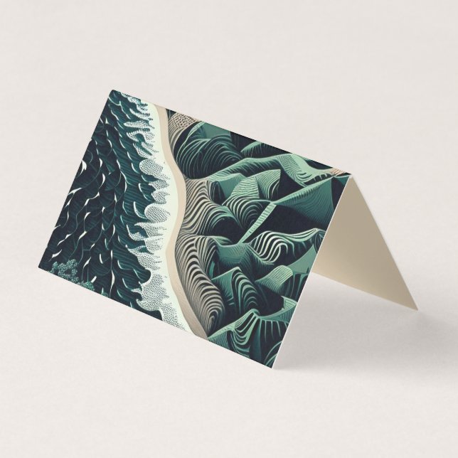 Serene Shores Kaart (Voorkant)